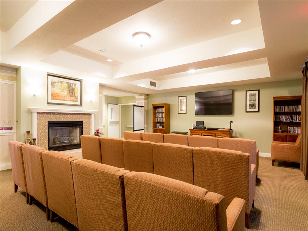 Private Movie Theater With Comfy Sitting at Cogir of Stock Ranch, California