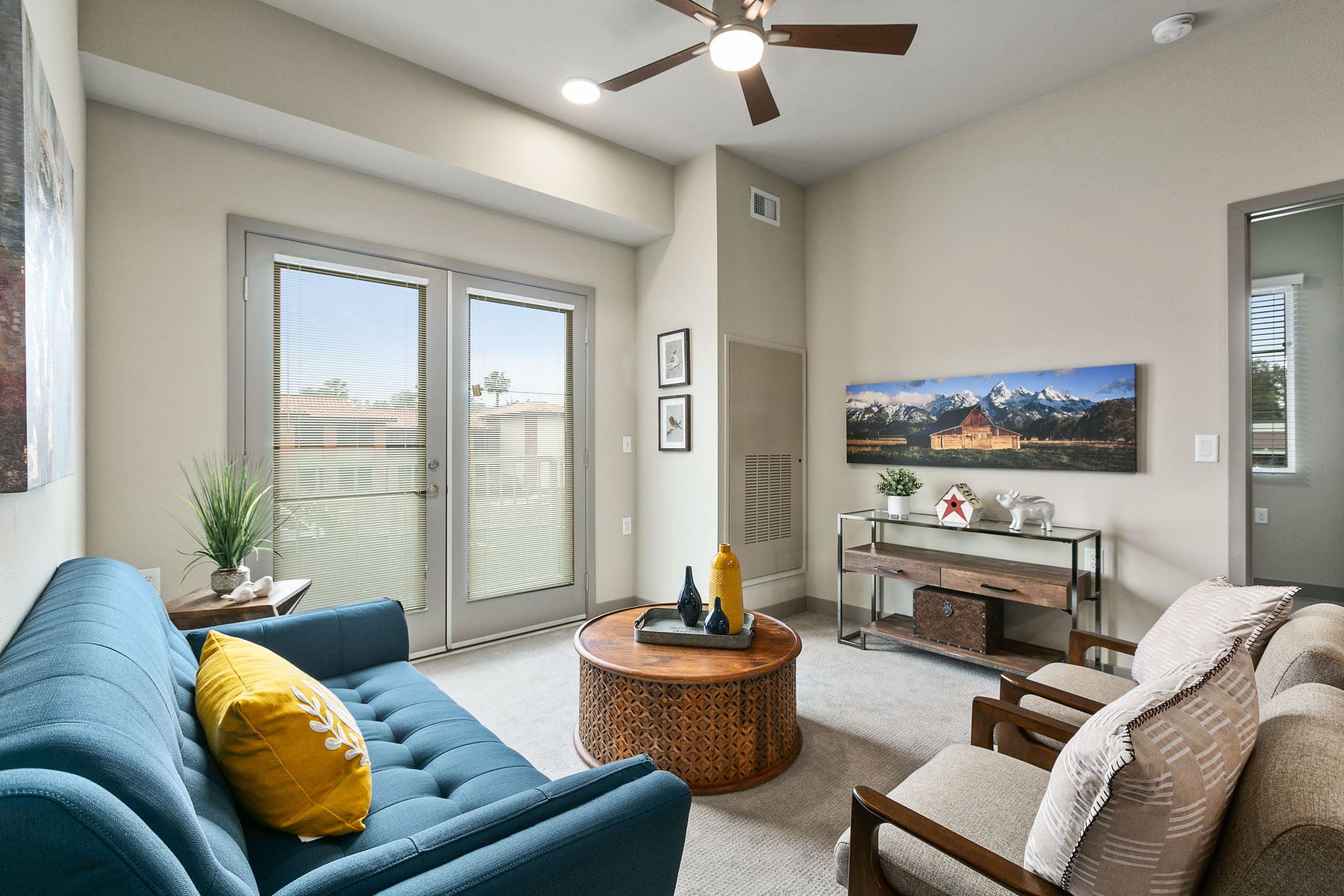 Choose from studio, or one- or two-bedroom apartments floorplans. Decks or patios are available in some apartments and all include utilities. Cable, concierge service, housekeeping and laundry are available. Scheduled bus and van transportation available. And were pet friendly!