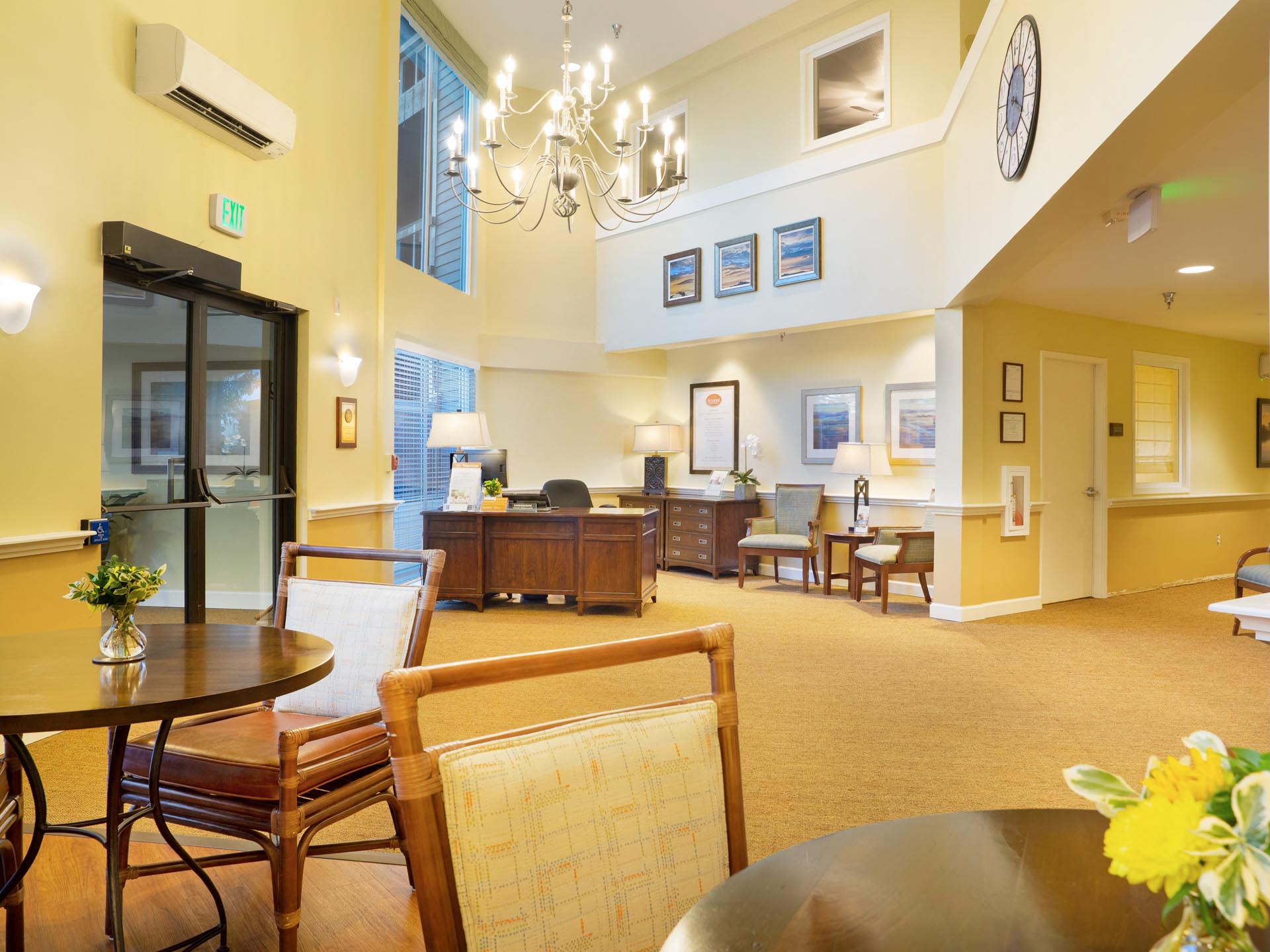 Spacious Lobby Area at Cogir of Edmonds Assisted Living and Memory Care, Edmonds, 98026