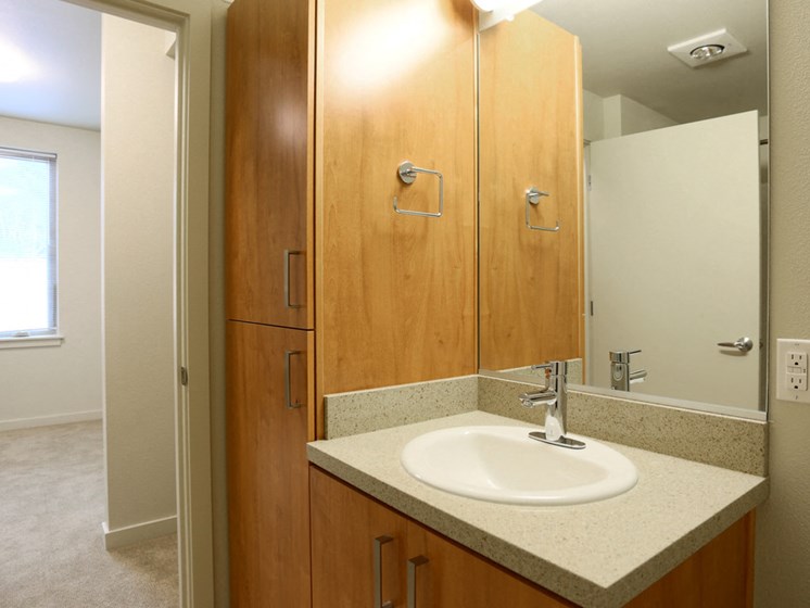 2 Bedroom Bathroom at The Lofts by Cogir Senior Living, Vancouver, WA, 98662
