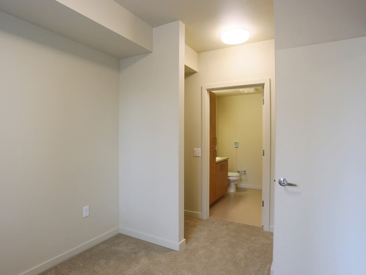 Storage Area With Bathroom View at The Lofts by Cogir Senior Living, Vancouver, 98662