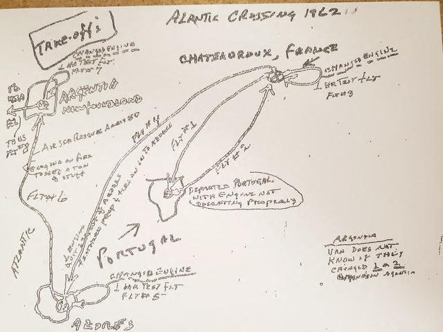 Map of Atlantic Crossing