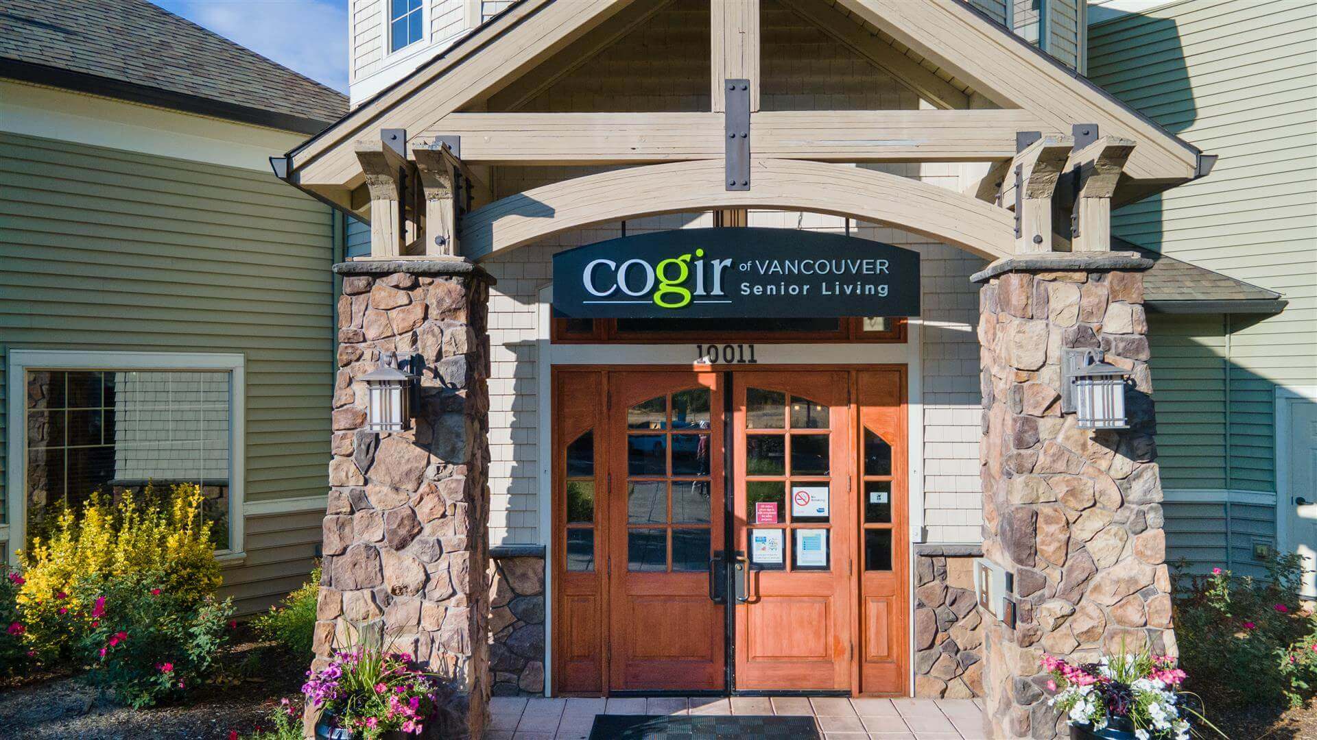 Entrance at Cogir of Vancouver, Vancouver, WA