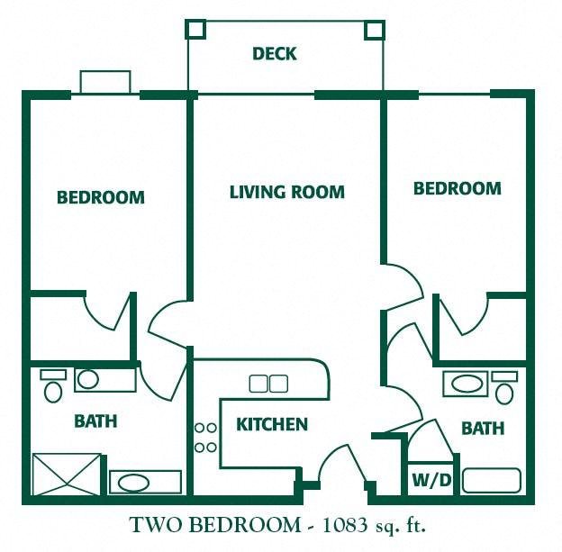 Independent Living at the Plaza 2 Bedroom 2 bathroom Independent Living at the Plaza 2 Bedroom 2 bathroom at Cogir of Glenwood Place, Vancouver, WA, 98662