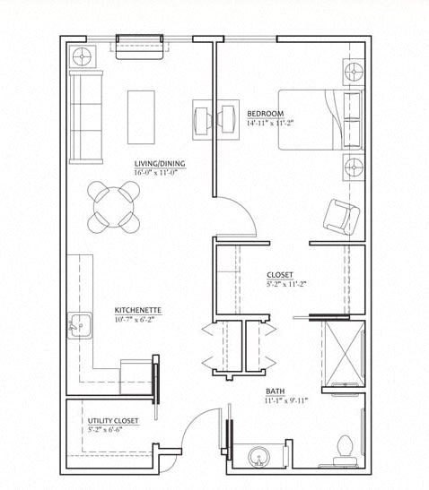 Independent PLUS 1 Bedroom Independent PLUS 1 Bedroom at Cogir at The Quarry, Washington, 98683