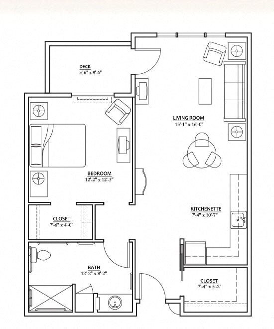 Independent PLUS 1 Bedroom Independent PLUS 1 Bedroom at Cogir at The Quarry, Vancouver, WA, 98683