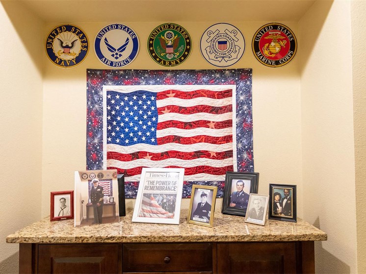 Wall Of Honor at Cogir of North Bay, Vallejo, CA, 94589