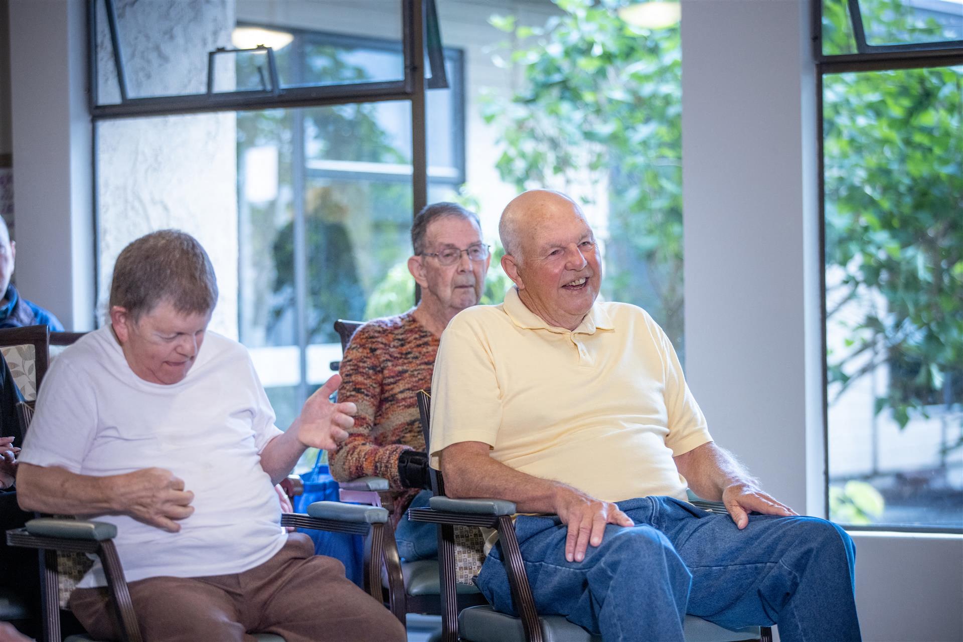 Elders enjoying at Cogir of Northgate, Seattle, WA