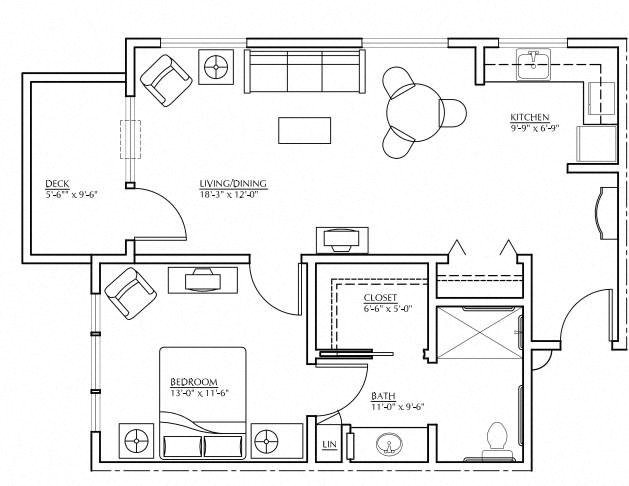 Parkinson's Care 1 Bedroom Parkinson's Care 1 Bedroom at Cogir at The Quarry, Vancouver, Washington