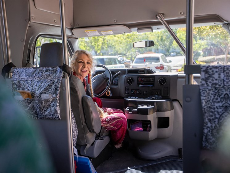 Inside Van at Cogir of Sonoma, Sonoma, CA, 95476