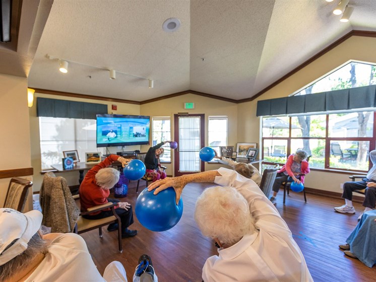 Daily Exercise Classes at Cogir of Sonoma, Sonoma