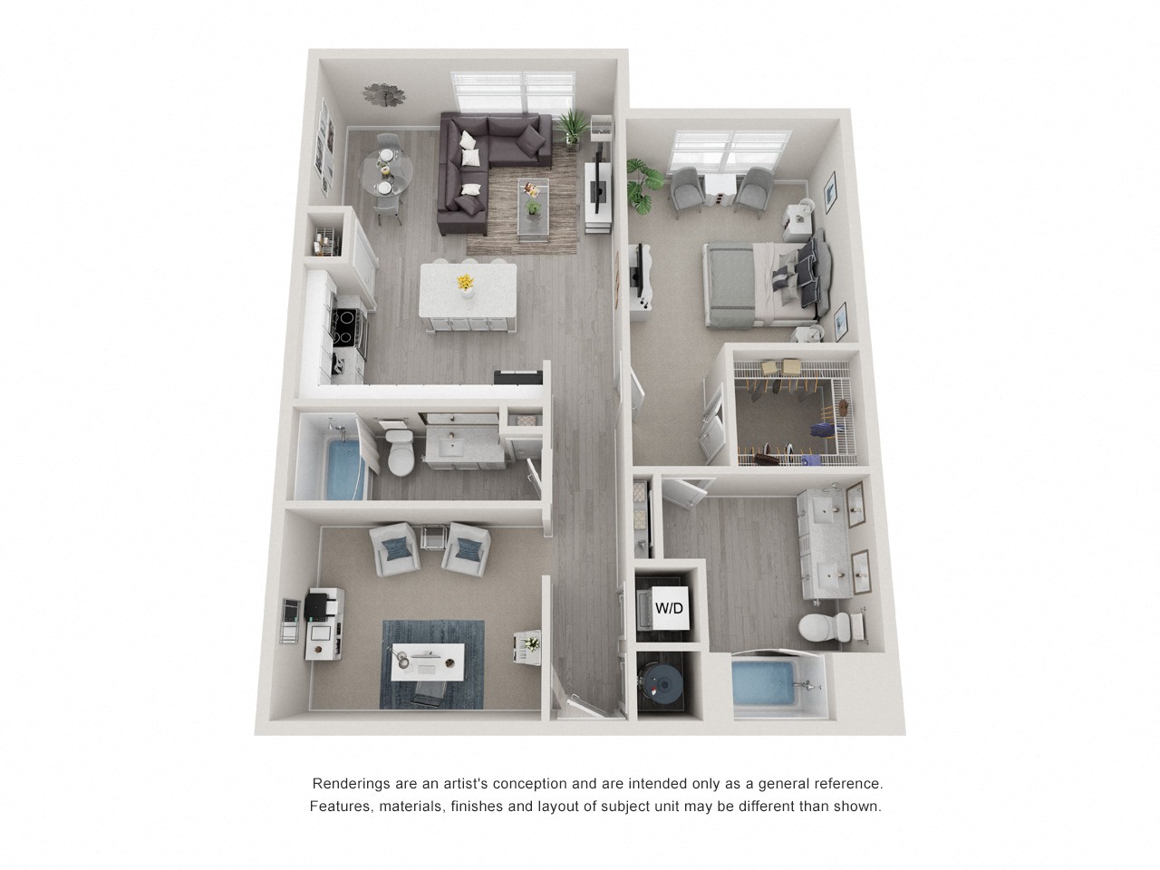 Floor plan layout diagram for A11