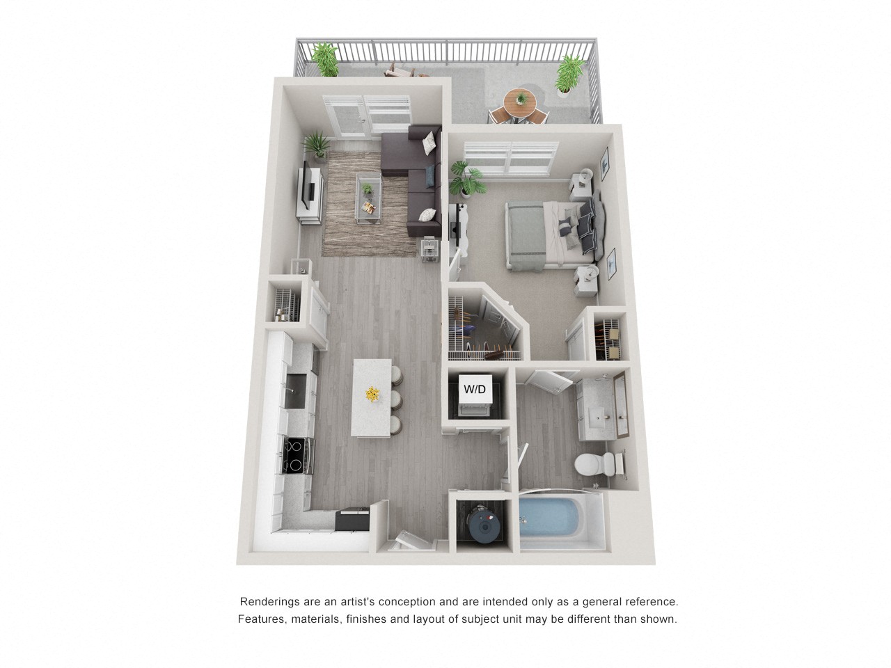 Floor plan layout diagram for A2