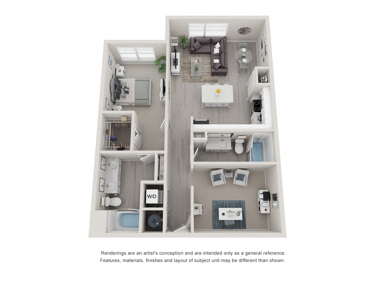 Floor plan layout diagram for A9
