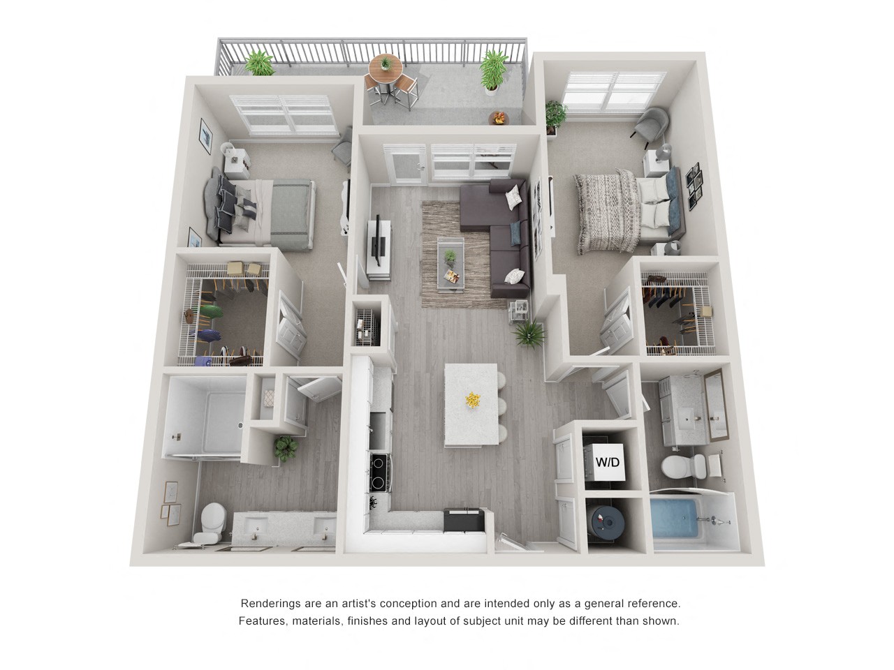 Floor plan layout diagram for B3