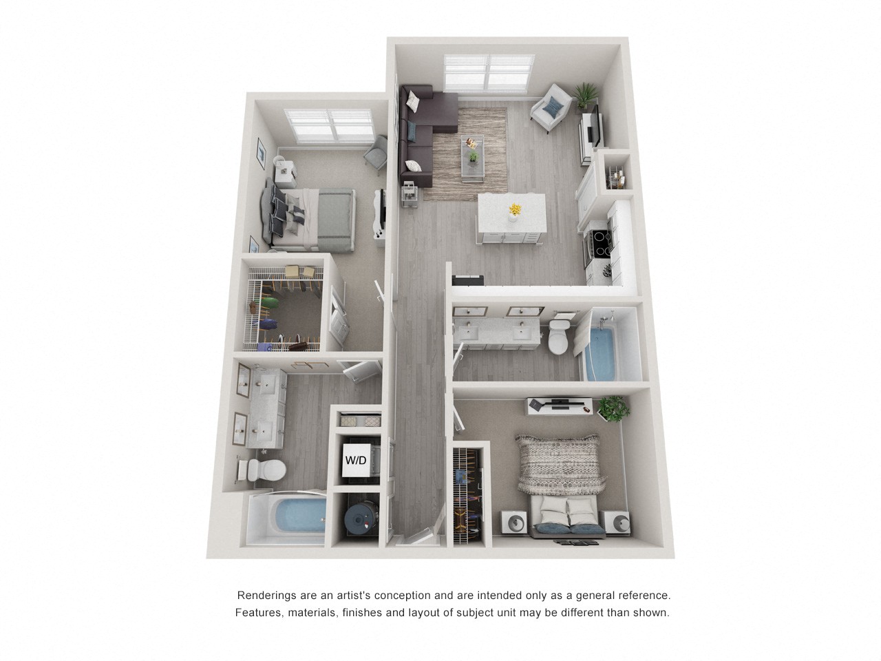 Floor plan layout diagram for B4