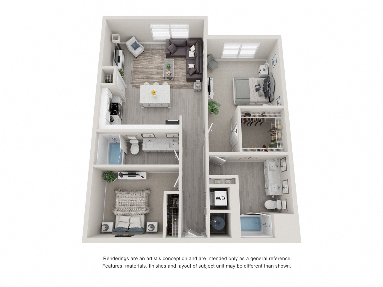 Floor plan layout diagram for B6