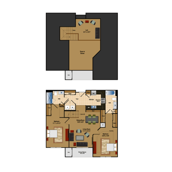 The Cosmopolitan at Lorton Station Modern Apartments in Lorton VA