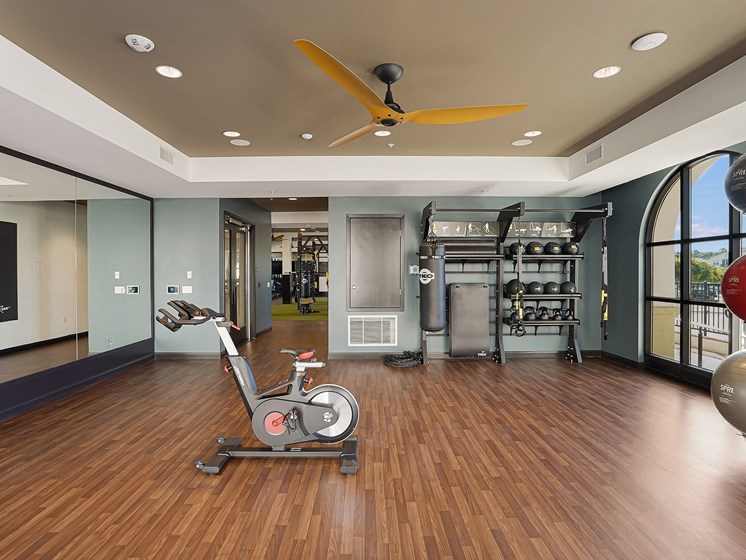 Spin Room Cycle Fitness Center Enclave Otay Ranch Apartments