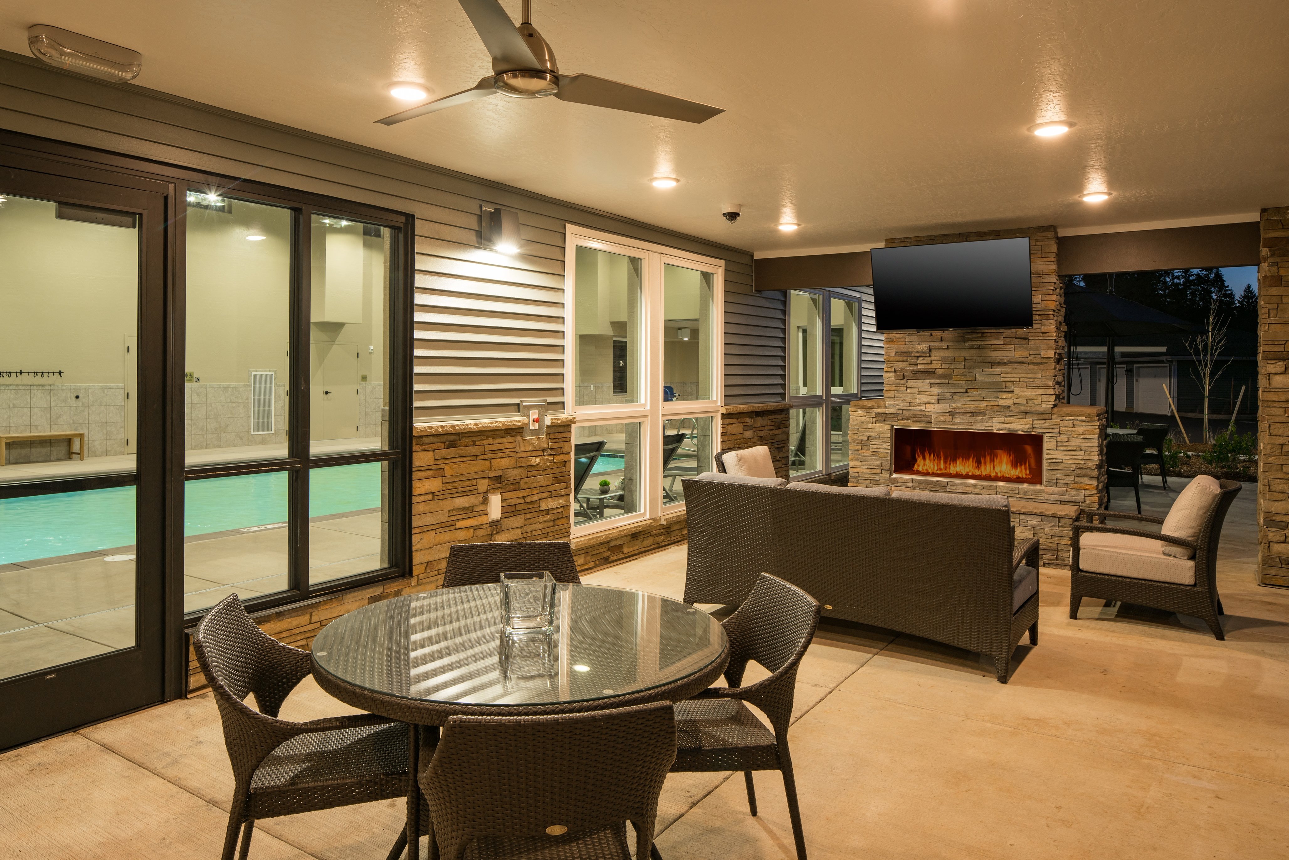 Outdoor fireplace,Outdoor fireplace