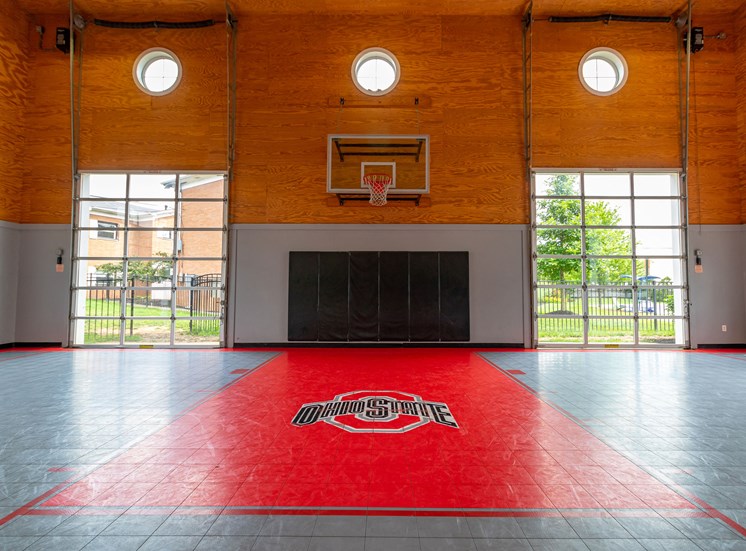 Heritage Apartments Basketball Court open 24/7
