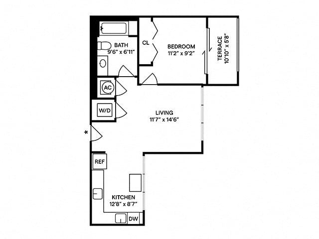 A1 floor plan