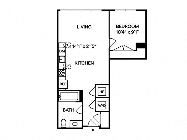 A1 floor plan