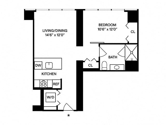 A1 floor plan