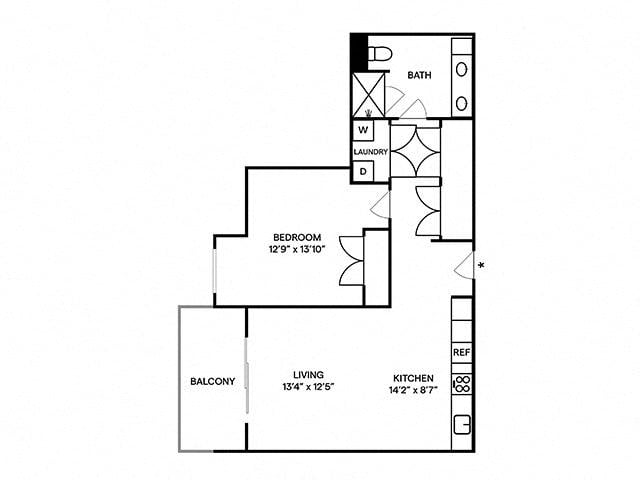 A10 floor plan
