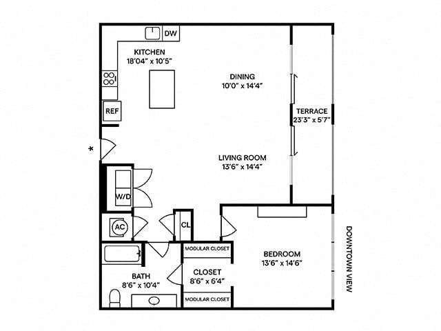 A13 floor plan
