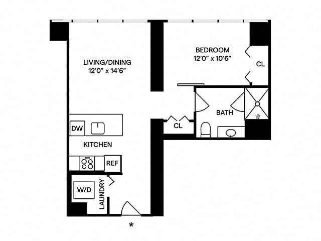 A2 floor plan