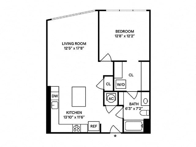 A6 floor plan