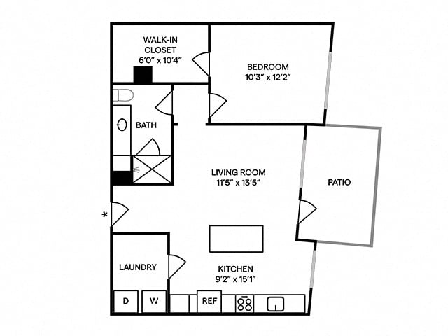 A8 floor plan