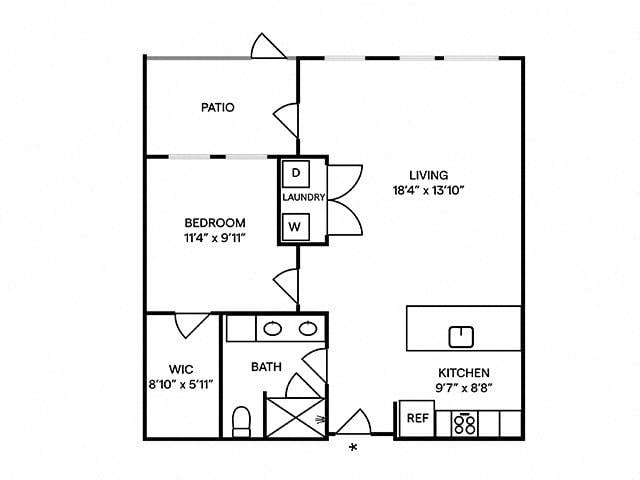 A9 floor plan
