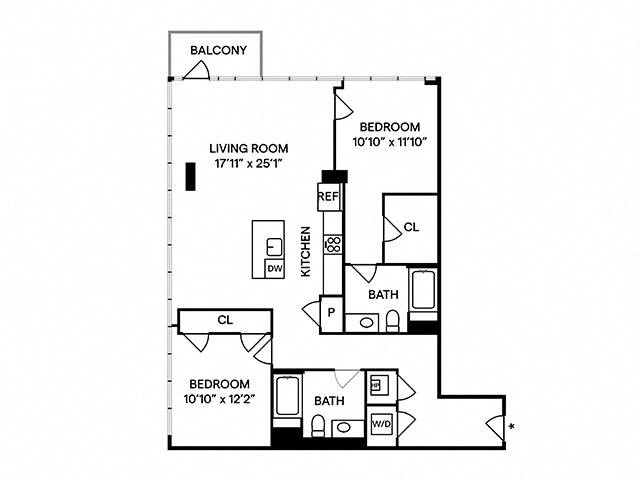 B2 floor plan