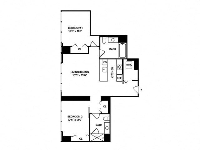 B2 floor plan