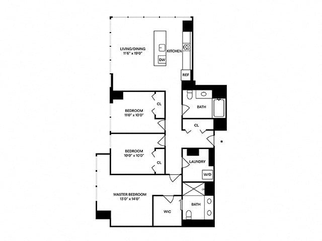 C1 floor plan