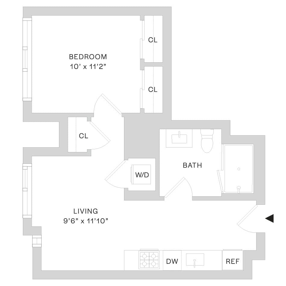 E floor plan image