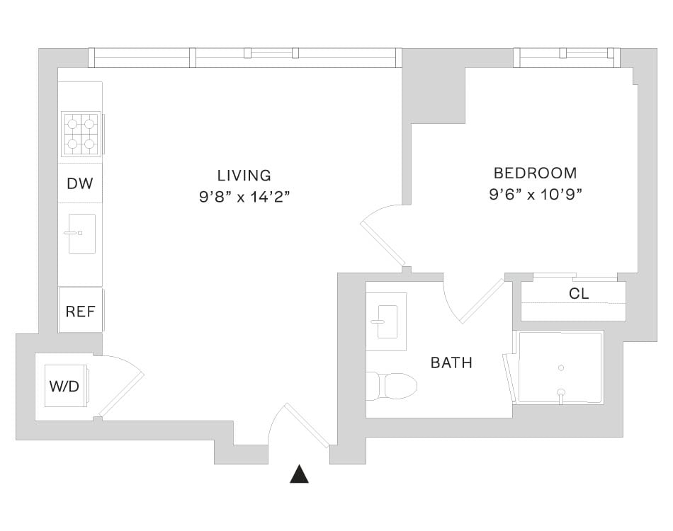 H floor plan image