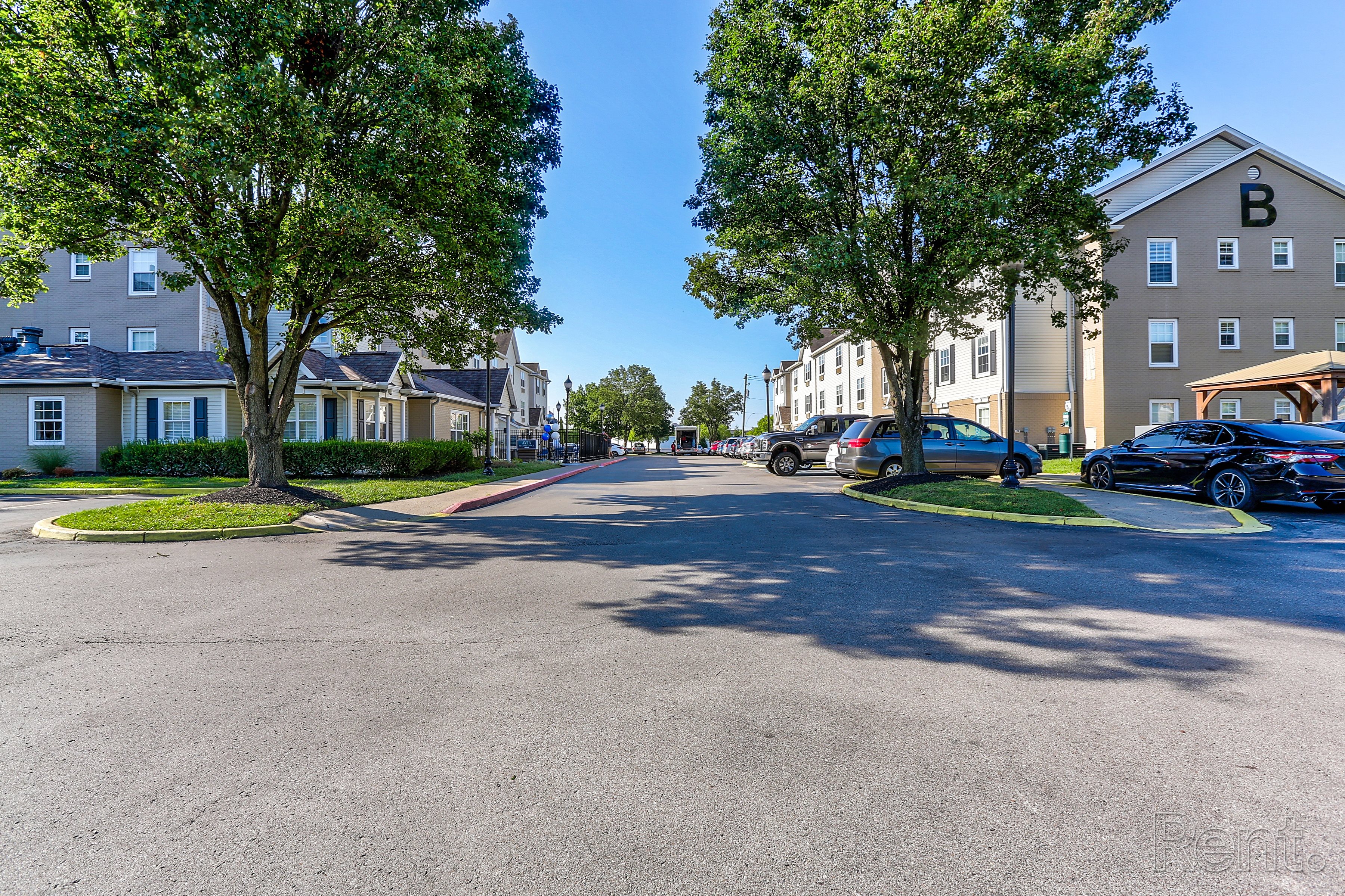 Residential street view at AVIA North Shore Apartments, Jeffersonville, IN,Street view at AVIA North Shore Apartments, Indiana, 47130