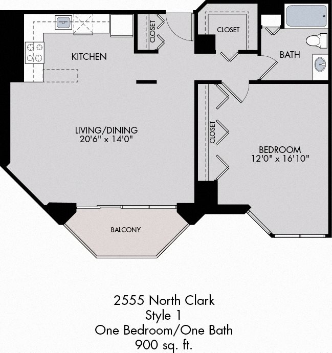 1 Bedroom / 1 Bathroom / Tier 1 1 Bedroom / 1 Bathroom / Tier 1