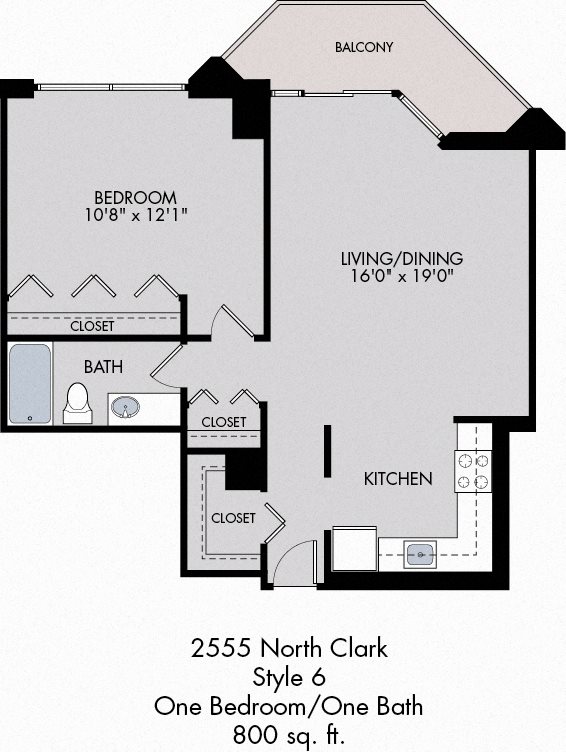 1 Bed / 1 Bath / Tier 6 1 Bed / 1 Bath / Tier 6