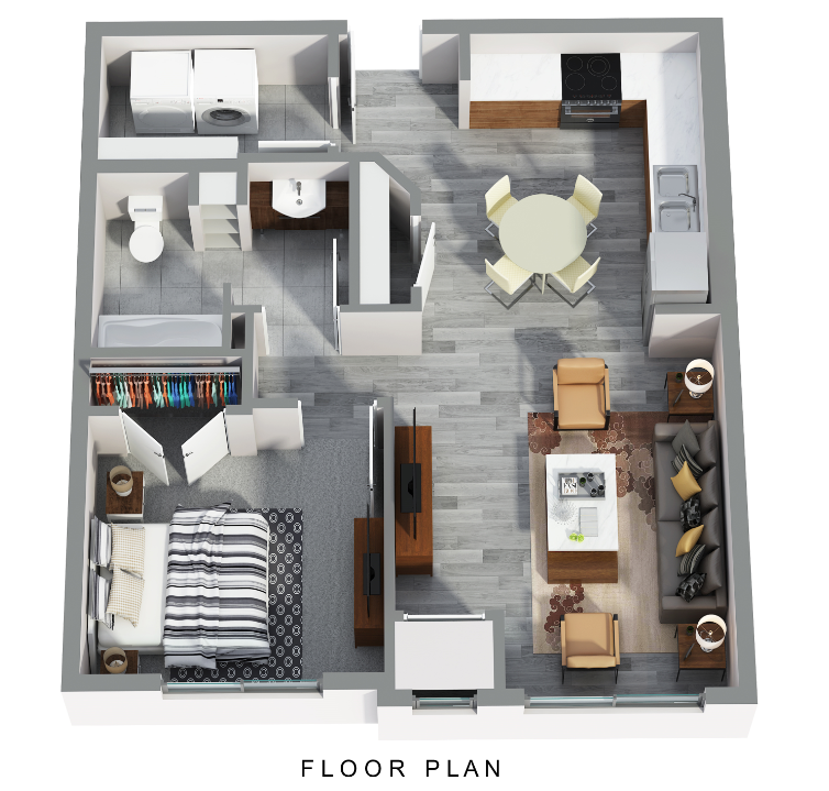 Floor Plans of 108 Place in Bloomington, MN