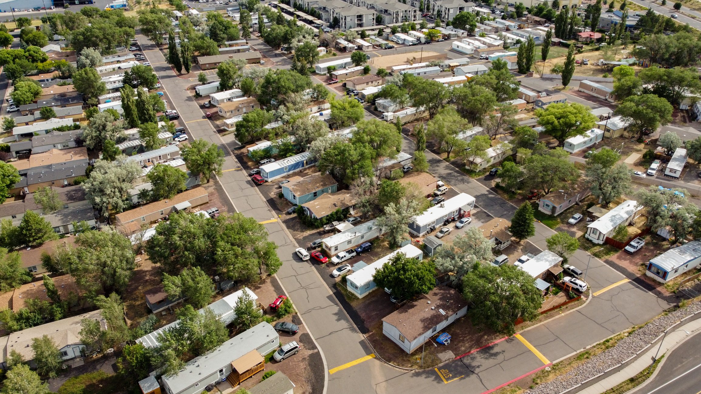 Birdseye view of Colony MHC