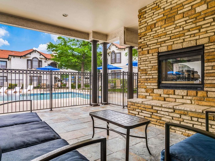Outdoor Fire Lounge at Palazzo, San Marcos, Texas