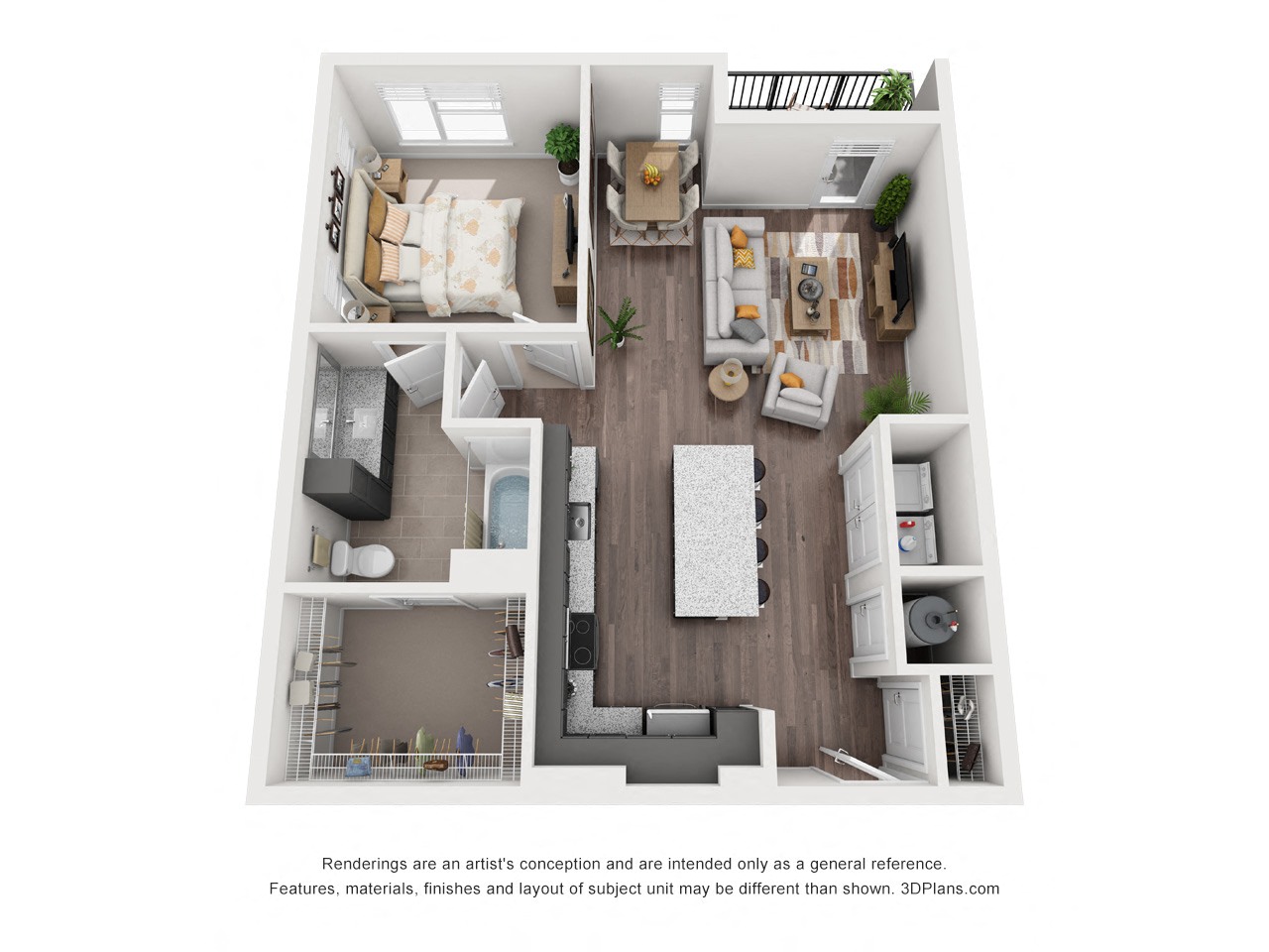 Floor plan layout diagram for 1G