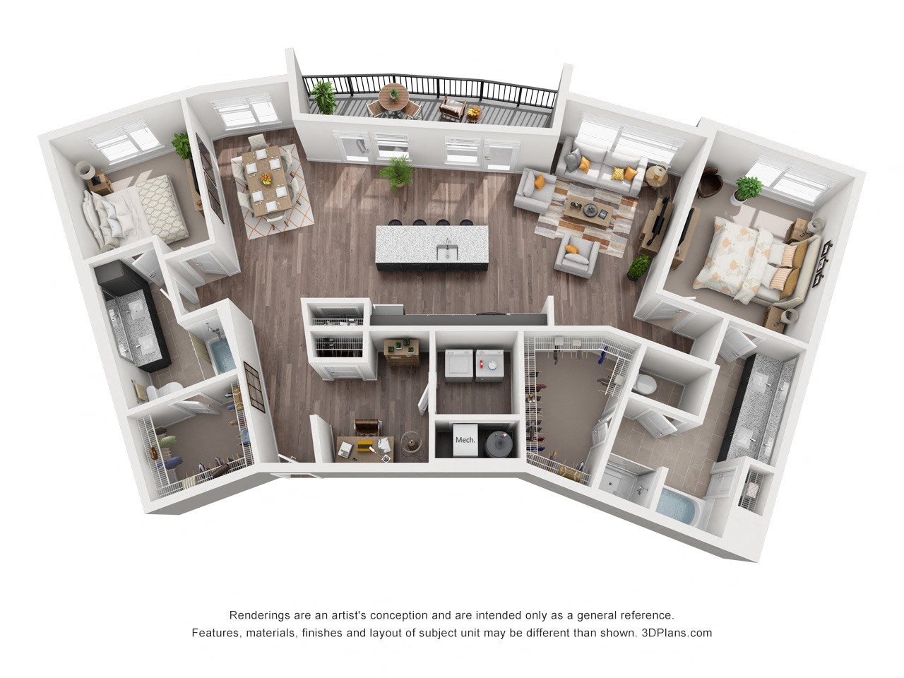 Floor plan layout diagram for 2G