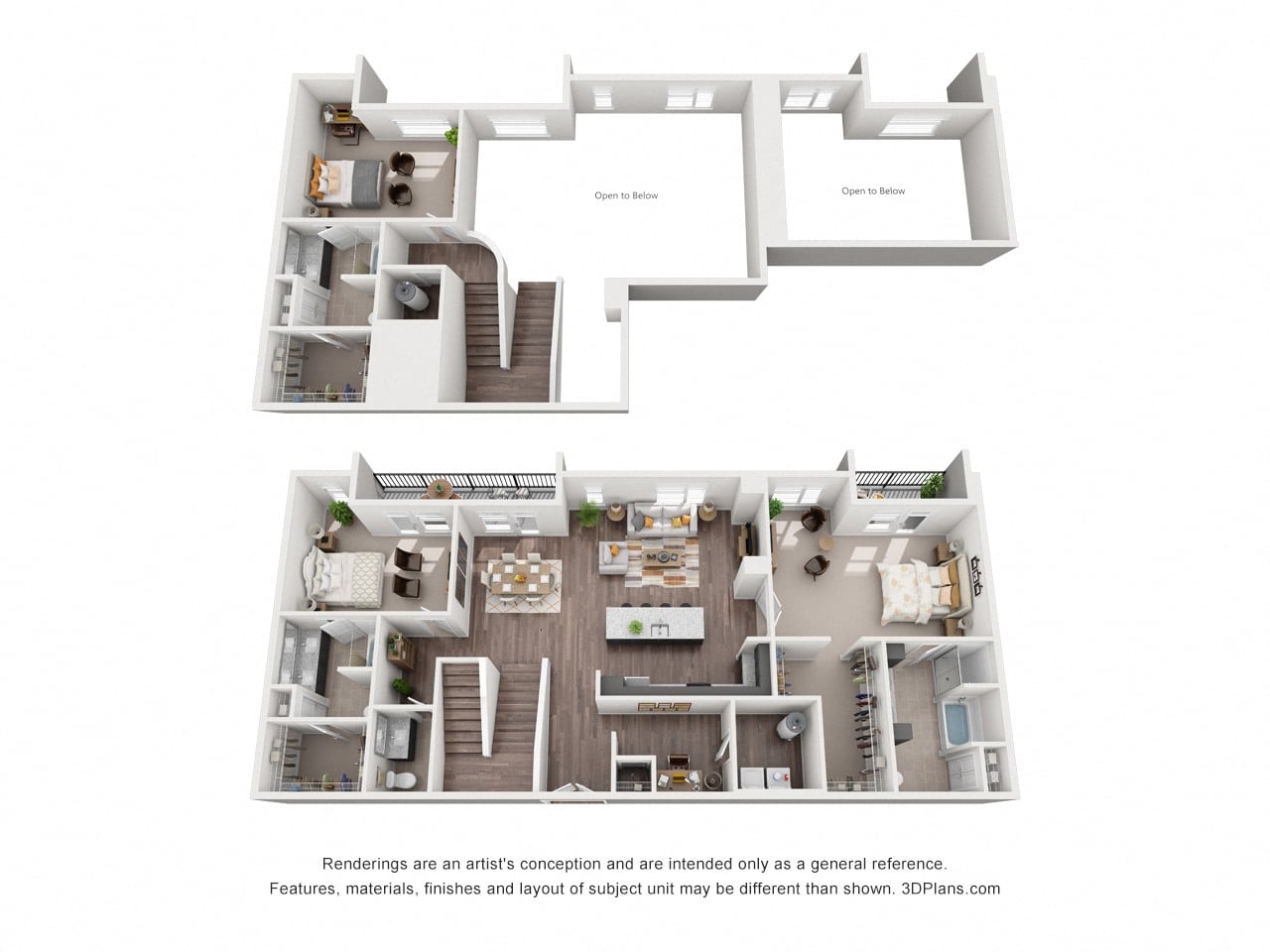 3B floor plan