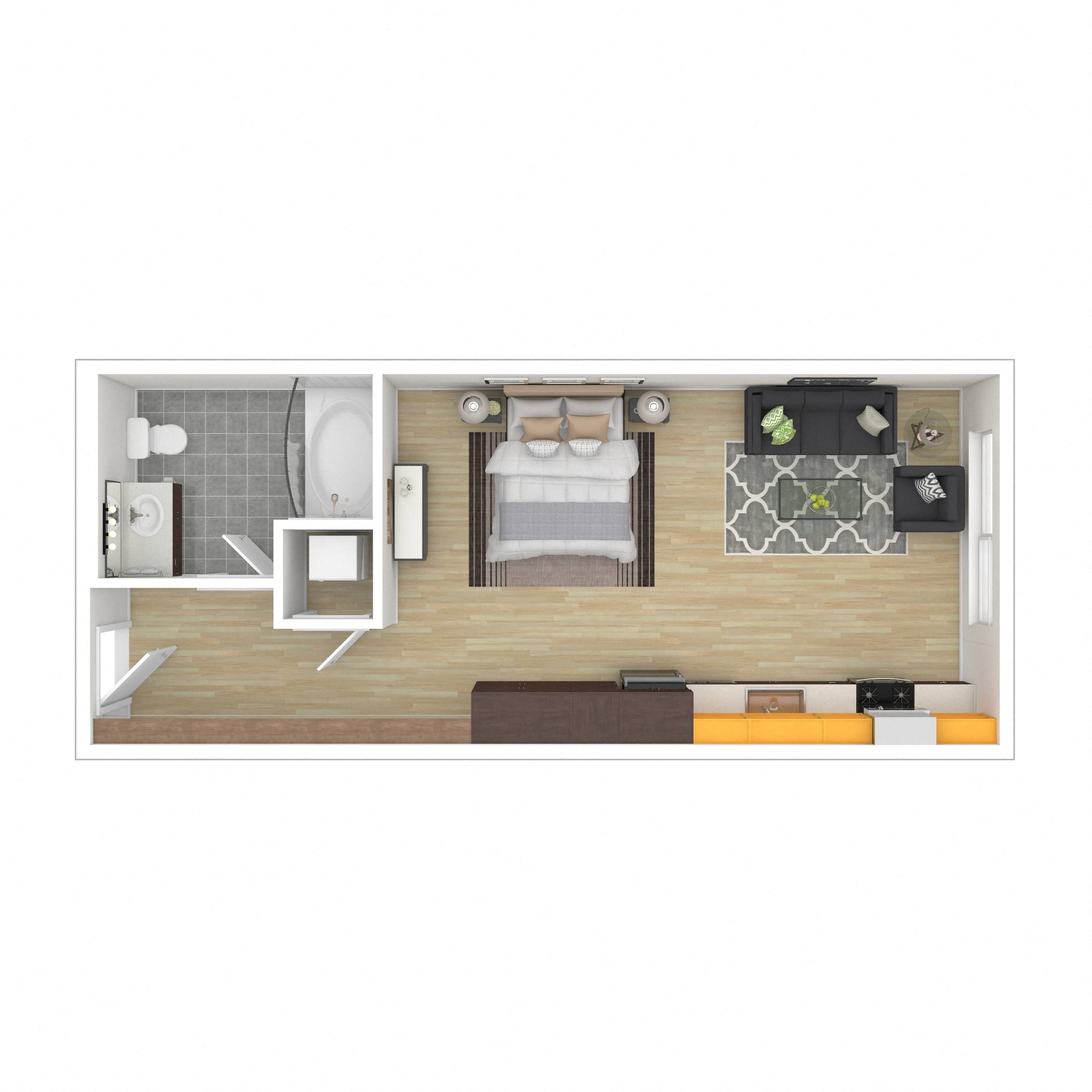 Floor plan layout diagram for 0A-MFTE