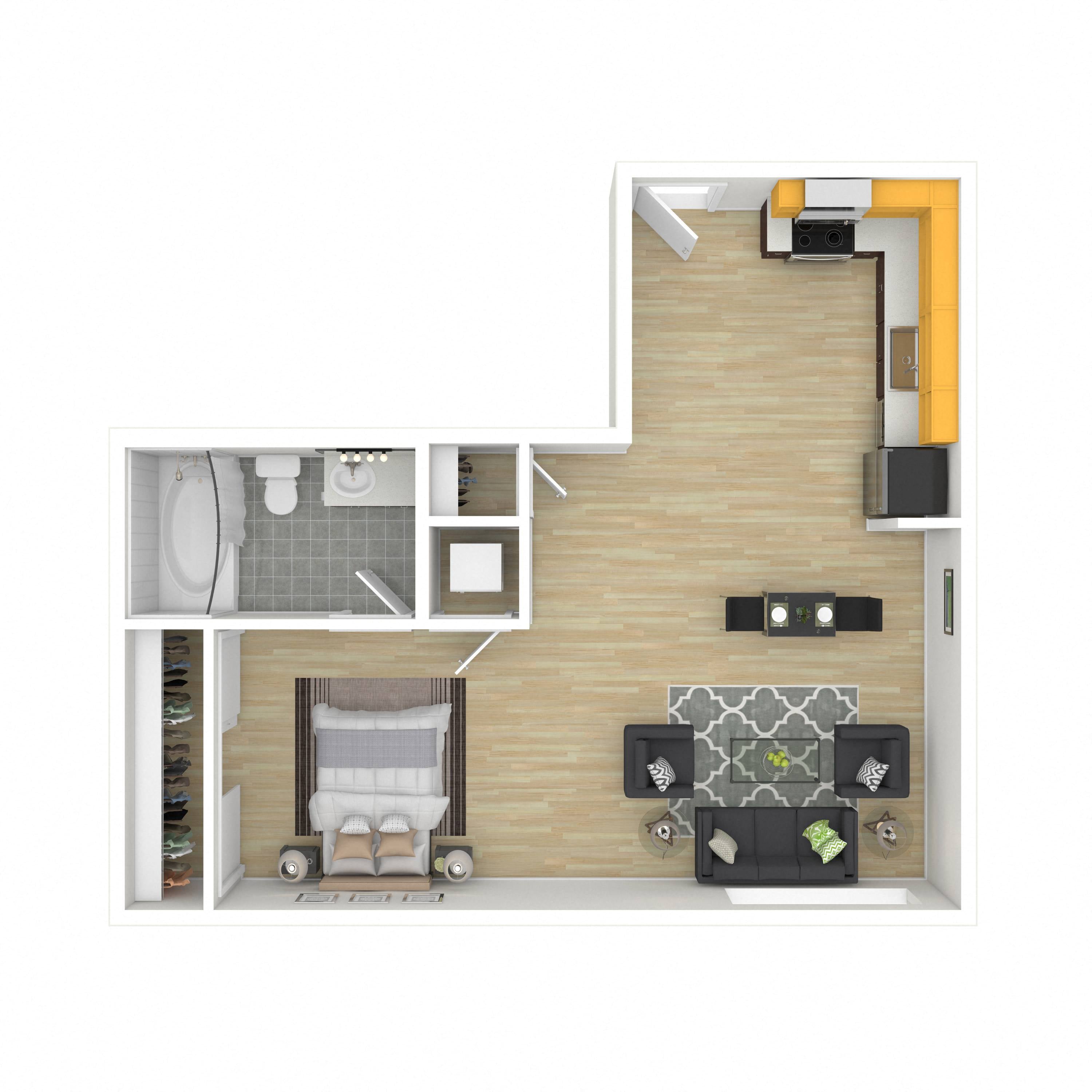 Floor plan layout diagram for 0B-MFTE